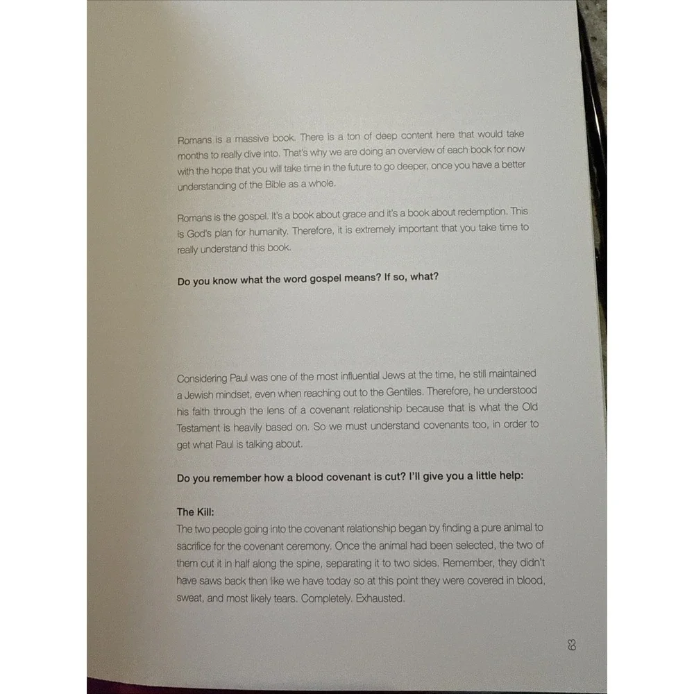 Bible Study : A One Year Study of the Bible and How It Relates to You: New Testa